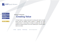 Tablet Screenshot of ccpequitypartners.com